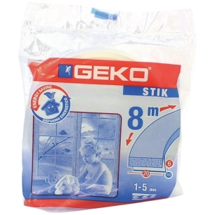 Bourrelet mousse pu blanc 19mmx6mmx8m Mistral - GEKO