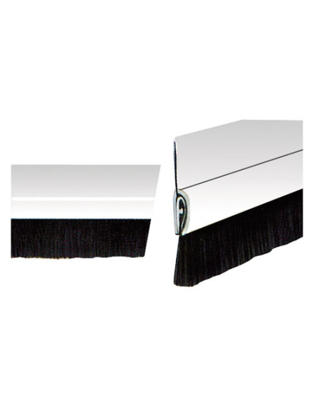 Bas de porte garage argent MISTRAL Protection efficace contre les intempéries - TOUCH OF BEAUTY
