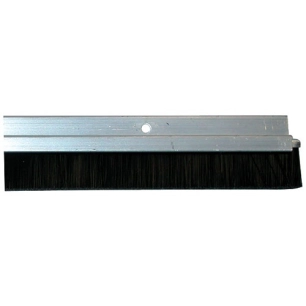 Bas de porte vis alu brossé 93cm - MISTRAL
