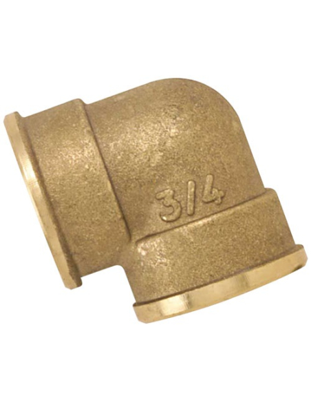 Coude femelle 15x21 passage eau 19mm - BOUTTE