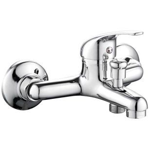 Mitigeur bain douche Siesta chrôme sous carton - EUROSANIT