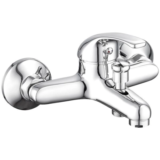 Mitigeur bain douche Pola chrôme sous carton - EUROSANIT