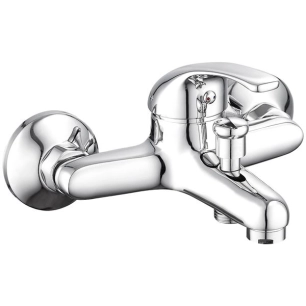 Mitigeur bain douche Pola chrôme sous carton - EUROSANIT