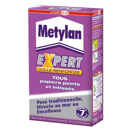 Metylan colle tous papiers peints expert 200g professionnel - METYLAN