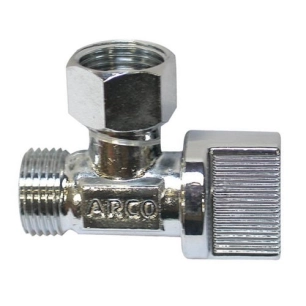 Robinet chasse 12x17 1/4 tour chrome équerre vrac - BOUTTE