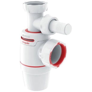 Siphon d'évier neo air avec prise machine à laver - WIRQUIN