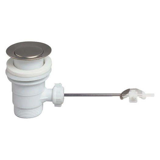Bonde de lavabo pour système à tirette sans tirette - WIRQUIN