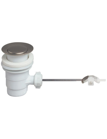Bonde de lavabo pour système à tirette sans tirette - WIRQUIN