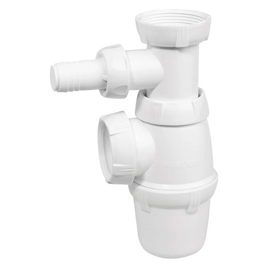 Siphon d'évier avec prise machine a laver - WIRQUIN