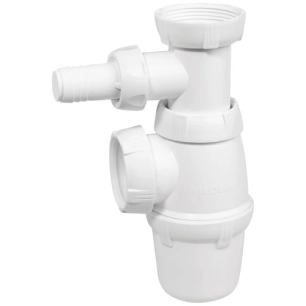 Siphon d'évier avec prise machine a laver - WIRQUIN