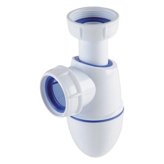 Siphon d'évier à joints intégrés sortie Ø40 - GIRPI