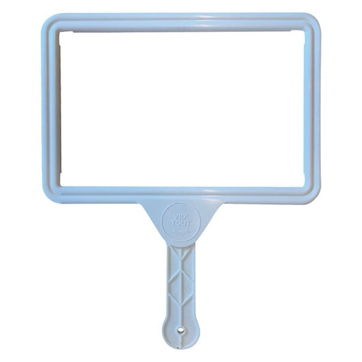 Ustensile de vidange pour endroits peu accessibles blanc - VID