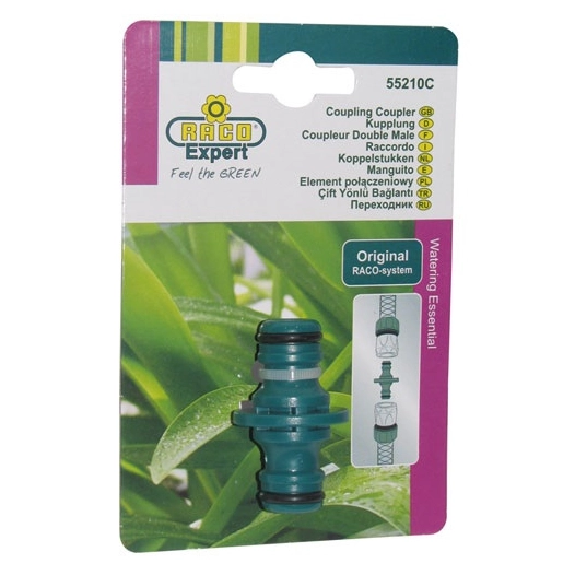 Jonction rapide abs double mâle blister 20060 - RACO EXPERT