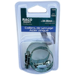 Colliers acier 14mm 24-36mm x2 sc - RACO EXPERT