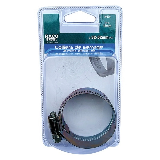 Colliers acier 14mm 32-52mm x2 sc - RACO EXPERT