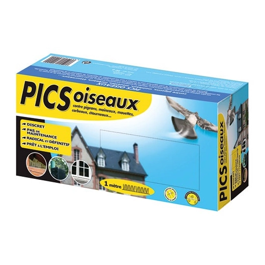 Pics antipigeons x 5 modules - GENERIQUE