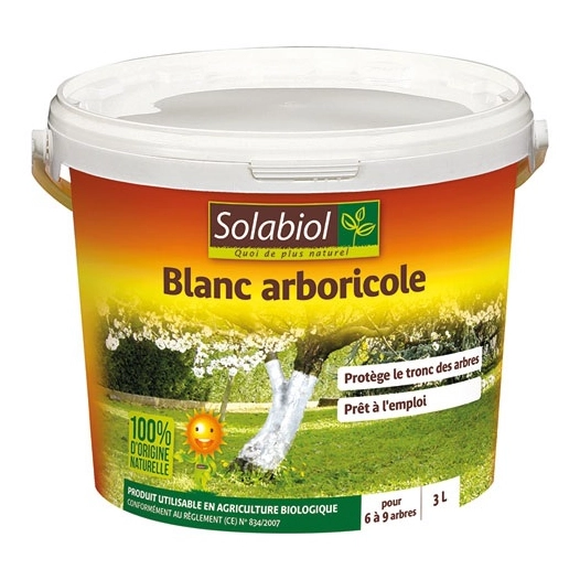 Blanc arboricole seau 3l - SOLABIOL
