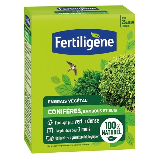 Engrais conifères bambou buis 650g /nc - FERTILIGENE