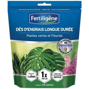 Engrais Osmocote plantes vertes et fleuries 25 dés /nc - FERTILIGENE