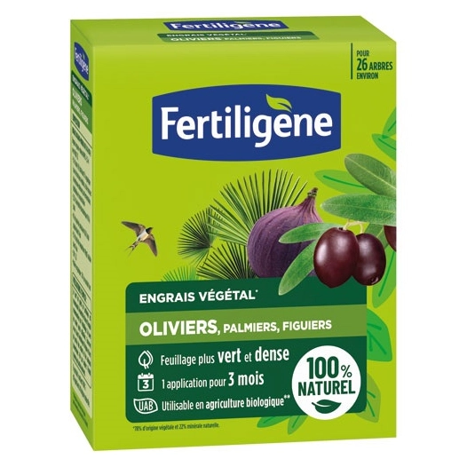 Engrais oliviers figuiers palmiers UAB 650g /nc - FERTILIGENE