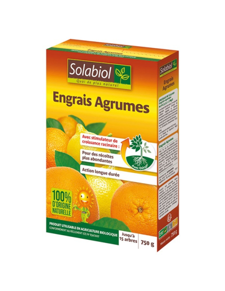 Engrais agrumes 750g - SOLABIOL
