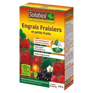 Engrais fraisiers 750g - SOLABIOL