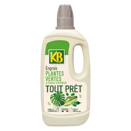 Engrais tout prêt plantes vertes et d'intérieur 1l /nc - KB