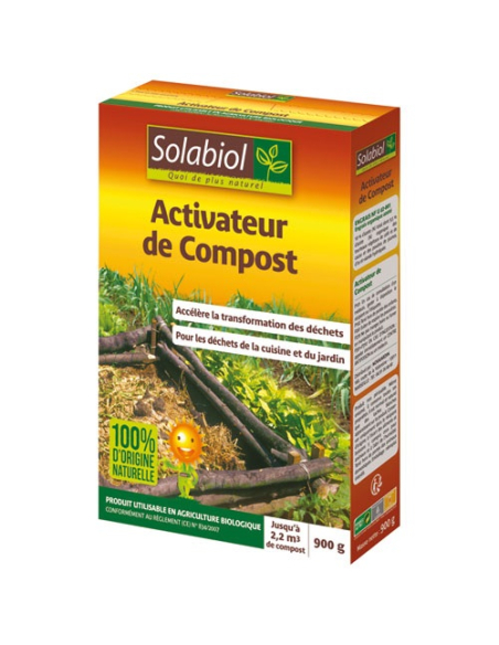 Activateur de compost 900g - SOLABIOL