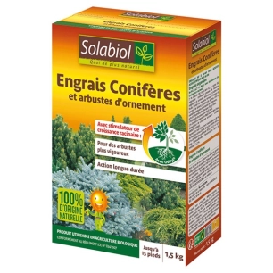 Engrais conifères 1.5kg - SOLABIOL