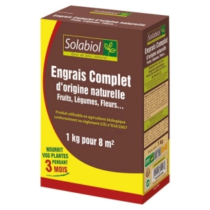 Engrais complet 1kg - SOLABIOL