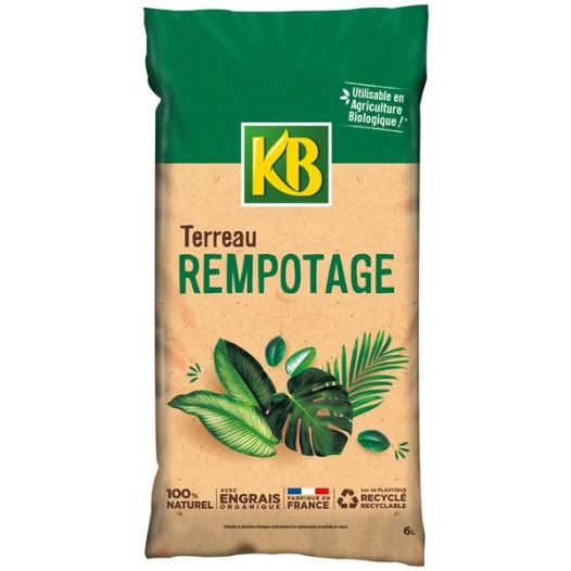 Terreau pour rempotage 6l /nc - KB