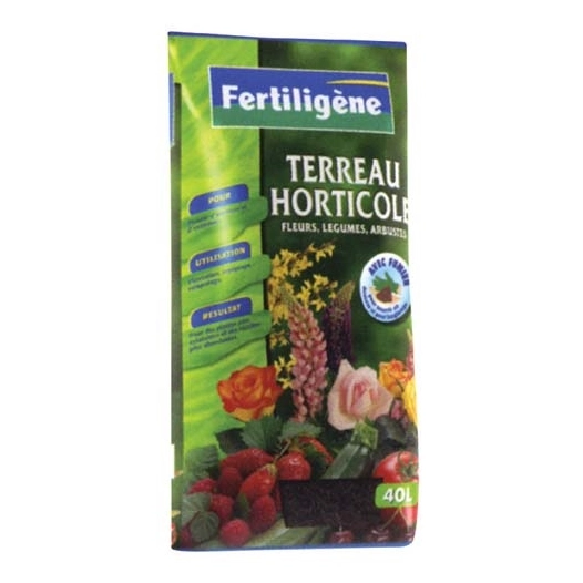 Terreau horticole fertiligène 40l trio /nc - FERTILIGENE