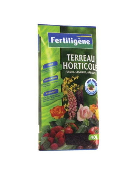 Terreau horticole fertiligène 40l trio /nc - FERTILIGENE