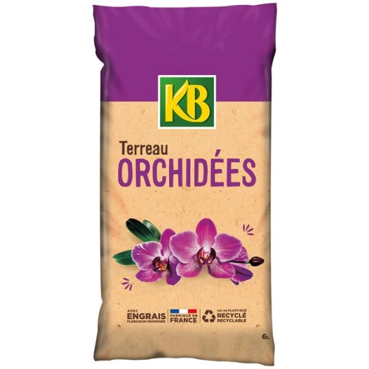 Terreau orchidées 6l /nc - KB