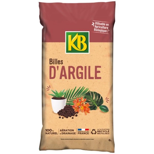 Billes d'argile 6 litres - KB
