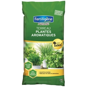 Terreau plantes aromatiques 6l /nc - FERTILIGENE