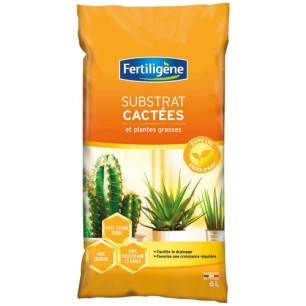 Substrat à cactées 6l /nc - FERTILIGENE