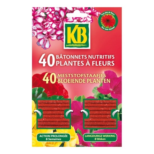 Bâtonnets plantes fleurs kb x40 bpf /nca - KB