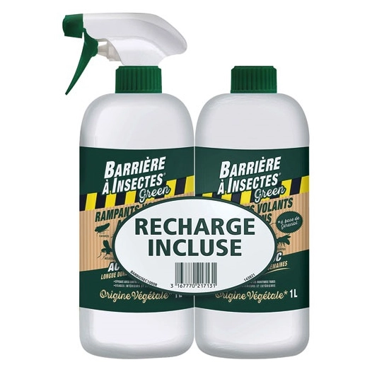 Insectes volants rampants acariens PAE 1L+1L/nc - BARRIERE A INSECTES