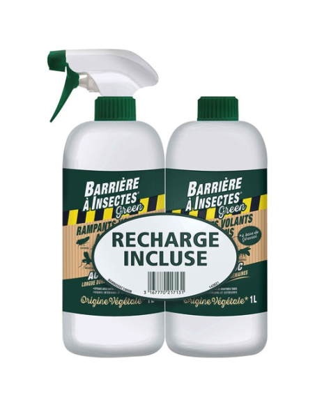 Insectes volants rampants acariens PAE 1L+1L/nc - BARRIERE A INSECTES