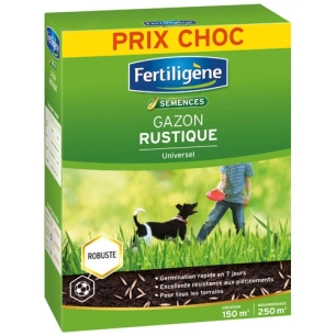 Gazon rustique universel 150m² 3.75kg /nc - FERTILIGENE