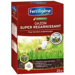 Gazon super regarnissant 43m² 875g /nc - FERTILIGENE