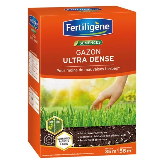Gazon Ultra Dense 35m² 875g/nc - FERTILIGENE