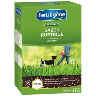 Gazon rustique universel 35m² 875g /nc - FERTILIGENE