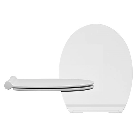 Abattant WC DP frein de chute déclipsable Slim blanc - CEDO