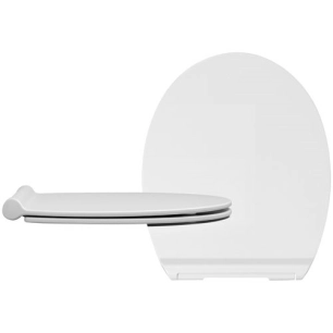 Abattant WC DP frein de chute déclipsable Slim blanc - CEDO
