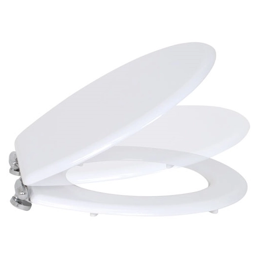 Abattant wc blanc mdf fermeture lente - MSV