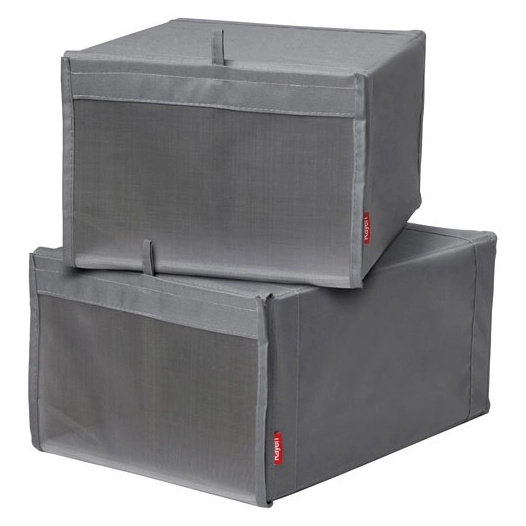 Boite rangement chaussures pliable x2 - RAYEN