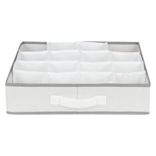 Séparateur de tiroir life 16 compartiments blanc - COMPACTOR