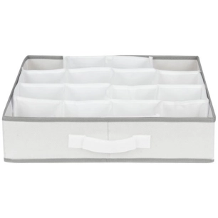 Séparateur de tiroir life 16 compartiments blanc - COMPACTOR